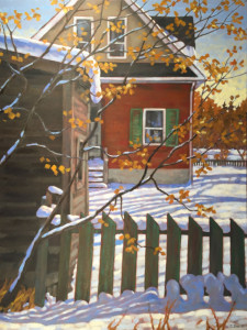 Bridgeland Memories, oil, 40x30, SOLD